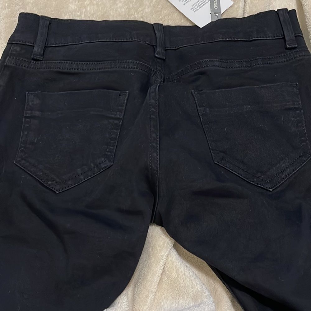 NWT- ASOS- 2. Black Skinny Ankle Crop Jeans - Picture 4 of 8